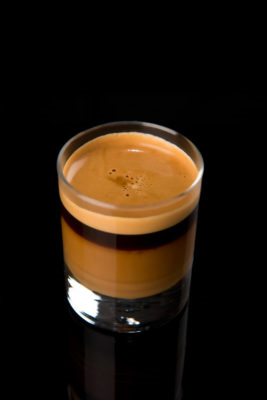 espresso verre café mousse
